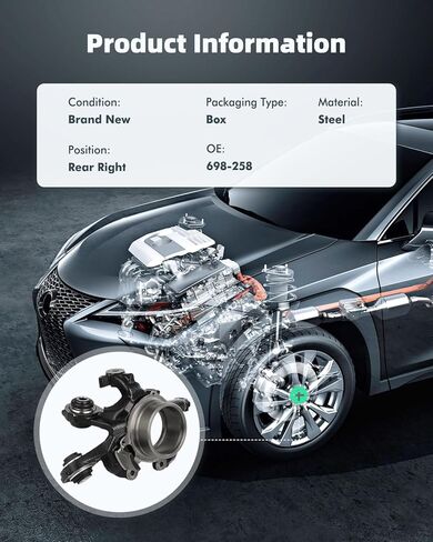 SCITOO محور عجلات خلفي تحمل المفصل الجمعية ل 2001-2016 لسيارات BMW 135i,325xi,328i,328xi,330i,330xi,335i,335xi 33326774808 2.0L 2.5L 3.0L in Saudi Arabia
