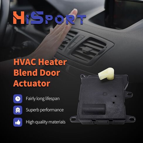 HiSport 604-208 HVAC Heater Blend Door Actuator - Compatible with Ford Crown Victoria 1993-2011 Mercury Marauder 2003-2004 Replaces 604208 F7AZ19E616AA in Saudi Arabia