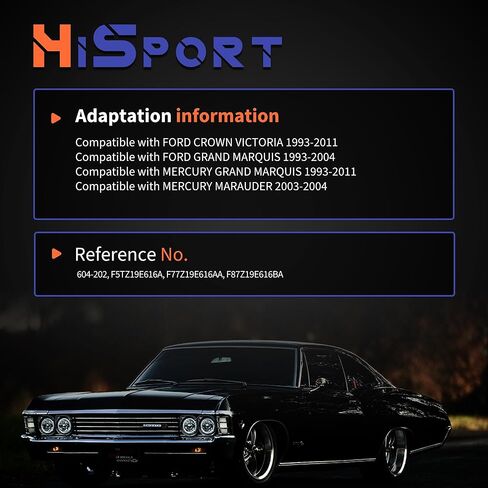 HiSport 604-208 HVAC Heater Blend Door Actuator - Compatible with Ford Crown Victoria 1993-2011 Mercury Marauder 2003-2004 Replaces 604208 F7AZ19E616AA in Saudi Arabia