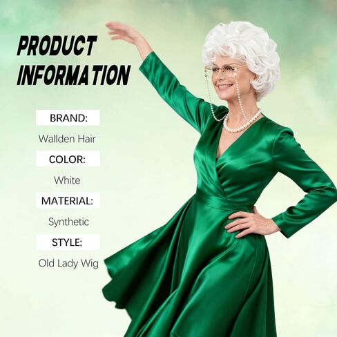 مجموعة من 5 قطع من باروكة السيدة روبر وإكسسواراتها، شعر مستعار أحمر برتقالي لزي سيدة الأرض، شعر مستعار صناعي مقاوم للحرارة من آني من أجل متعة حفلات الهالوين in Kuwait