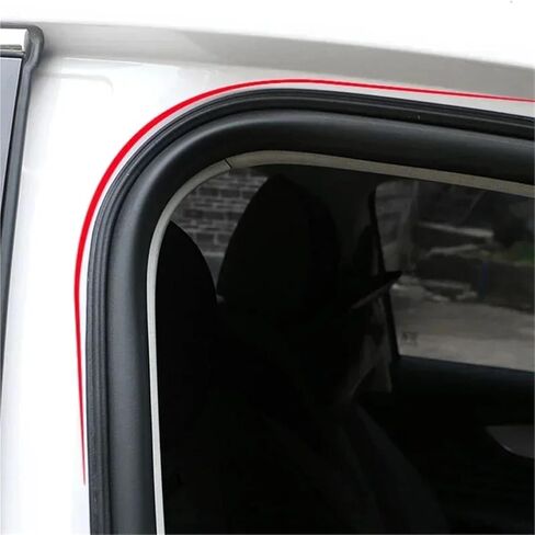 Car Door Soundproof Anti-Dust Seal Strip Car Door Seal Strip Universal Noise Insulation Epdm Truck Car Rubber Waterproof Seals(10 Meters) in Saudi Arabia