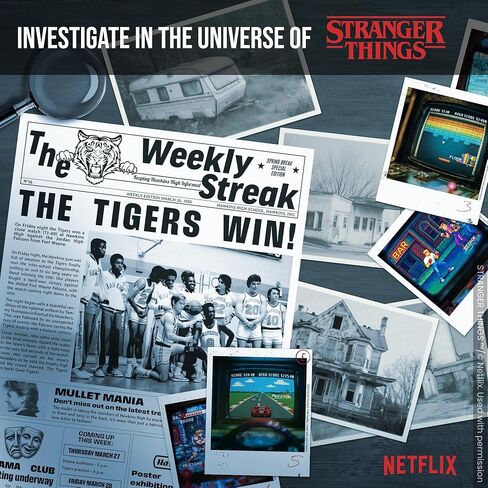 ملف التعريف Stranger Things - The Shadows of Hawkins - لعبة الهروب من لعبة اللوحة - لعبة تحقيق غامرة وتعاونية، من 1 إلى 6 لاعبين in Kuwait