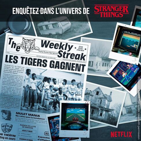 ملف التعريف Stranger Things - The Shadows of Hawkins - لعبة الهروب من لعبة اللوحة - لعبة تحقيق غامرة وتعاونية، من 1 إلى 6 لاعبين in Kuwait
