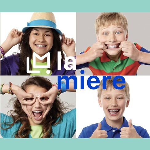 LA MIERE Non Latex 300 pcs 3/16inch Medium Intraoral Elastic Bands, Orthodontic Elastics non- Latex Dental Rubber Bands Made in USA (3/16inch 4.7mm, Medium 4.5oz) in Saudi Arabia