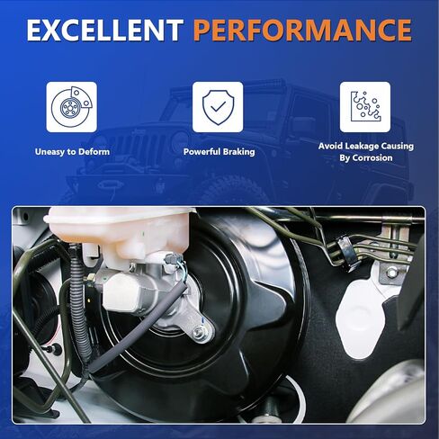 استبدال هيدروليكي معزز فرامل الطاقة من MAXFAVOR لـ 1998 1999 2000 2001 2002 2003 2004 2005 Chevy Blazer، 1998-2004 Chevy S10 Booster OE#54-74822 in Saudi Arabia