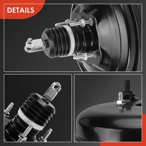 A-Premium Vacuum Power Brake Booster Compatible with Honda Pilot 2005-2008, Ridgeline 2006-2014 & Acura MDX 2003-2006, Without Master Cylinder in Saudi Arabia