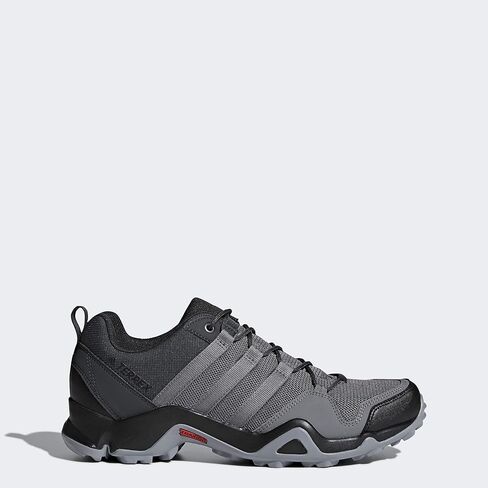 adidas outdoor Terrex AX2R Carbon/Grey Four/Solar Slime 9 D (M) in Saudi Arabia