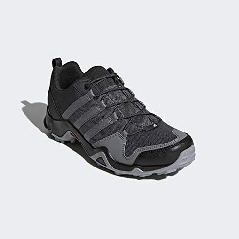 adidas outdoor Terrex AX2R Carbon/Grey Four/Solar Slime 9 D (M) in Saudi Arabia