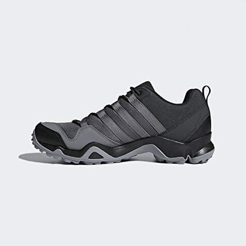 adidas outdoor Terrex AX2R Carbon/Grey Four/Solar Slime 9 D (M) in Saudi Arabia
