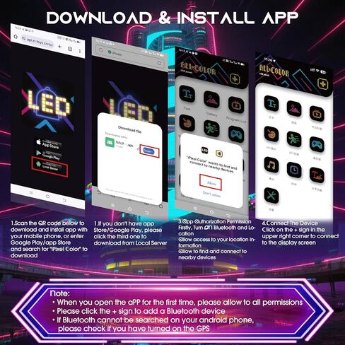 2 Pack Devil's Eye 23.4"x4.7" Led Eyes Animated for Car Windshield, Trylightride Programmable Scrolling Sign for Cars/SUVs/Trucks, Ojos Led Para Carro, USB Powered LED Matrix Panel, Remote/App Control in Saudi Arabia
