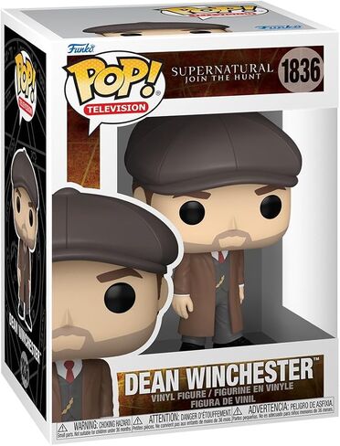 Funko Pop!TV: Supernatural - Dean Winchester - 1/6 Ods for Rare Chase Variant - شخصية فينيل قابلة للتجميع - فكرة هدية - بضائع رسمية - ألعاب للأطفال والكبار - عشاق التلفزيون in Saudi Arabia