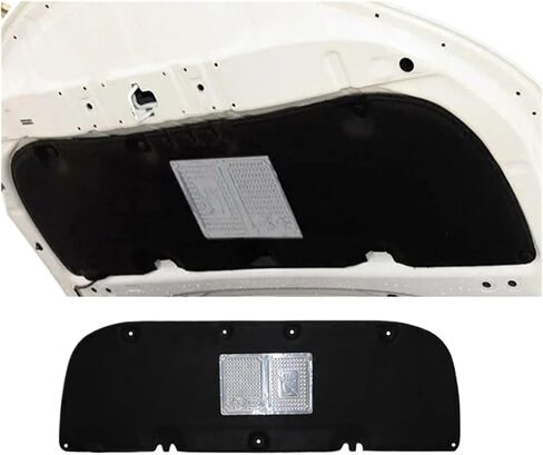 Car Accessories Hood Engine Soundproof Heat Insulation Cotton Pad，Compatible With Toyota RAV4 2013-2017 Aluminum Foil Soundproof Mat Cover in Saudi Arabia