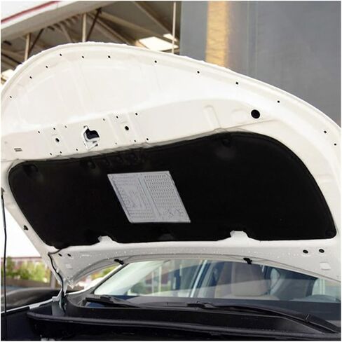 Car Accessories Hood Engine Soundproof Heat Insulation Cotton Pad，Compatible With Toyota RAV4 2013-2017 Aluminum Foil Soundproof Mat Cover in Saudi Arabia