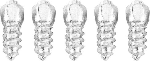 12mm Car SUV ATV Anti Slip Screw Stud, Tire Snow Spikes Trim, 100 Pcs Hard Metal Wheel Tyre Studs for Off - Road Vehicles, Durable Anti - Slip Accessories for Enhanced Traction on in Saudi Arabia