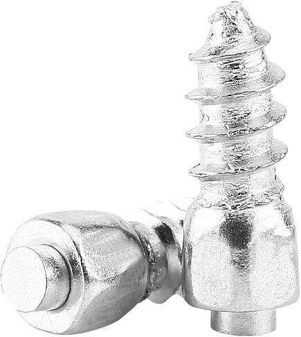 12mm Car SUV ATV Anti Slip Screw Stud, Tire Snow Spikes Trim, 100 Pcs Hard Metal Wheel Tyre Studs for Off - Road Vehicles, Durable Anti - Slip Accessories for Enhanced Traction on in Saudi Arabia