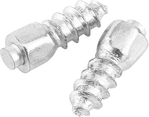 12mm Car SUV ATV Anti Slip Screw Stud, Tire Snow Spikes Trim, 100 Pcs Hard Metal Wheel Tyre Studs for Off - Road Vehicles, Durable Anti - Slip Accessories for Enhanced Traction on in Saudi Arabia