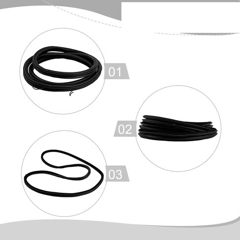 Door Seal Soundproof Kit Plastic Rubber Weather Draft Seal Strip Wind Noise Kit Front Trunk Cover Strip in Saudi Arabia