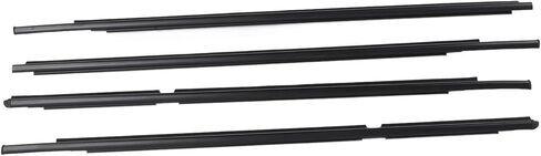 4Pcs Car Door Window Weatherstrip 68160‑52110 Window Sealing Strip Moulding Trim Replacement for 2005‑2011 in Saudi Arabia