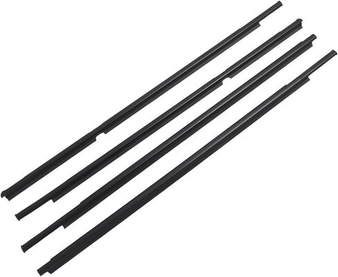 4Pcs Car Door Window Weatherstrip 68160‑52110 Window Sealing Strip Moulding Trim Replacement for 2005‑2011 in Saudi Arabia