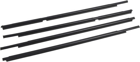 4Pcs Car Door Window Weatherstrip 68160‑52110 Window Sealing Strip Moulding Trim Replacement for 2005‑2011 in Saudi Arabia