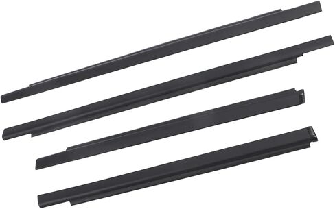 4PCS Car Door Window Weatherstrip Noise Reduction Waterproof Dustproof 75710 0C010 for 2001 to 2007 in Saudi Arabia