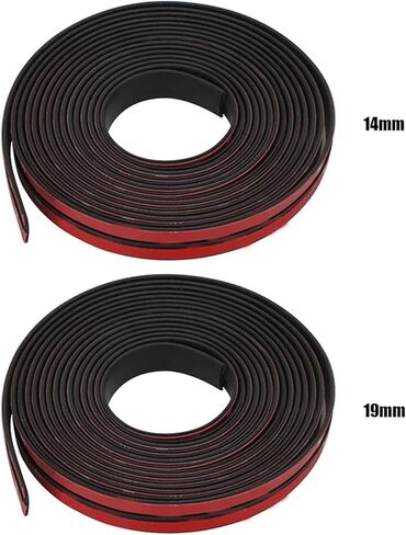 Car Rubber Seal Strips Noise Insulation Auto Seal Protector Sticker Waterproof Window Edge Windshield Roof Sealing Strip(14x22mm) in Saudi Arabia