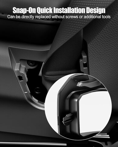 Passenger Side Seat Belt Cover Fit for Volkswagen Atlas 2018-2024, Belt Cover Seat Trim Replace 3CN885250C82V 3CN-885-250-C-82V 3CN-885-250-C82V in Saudi Arabia