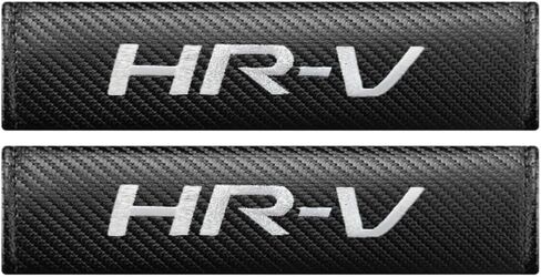 قطعتان من وسائد حزام مقعد السيارة وسادة الكتف من ألياف الكربون السوداء الناعمة المتوافقة مع CRV (C1) in Saudi Arabia