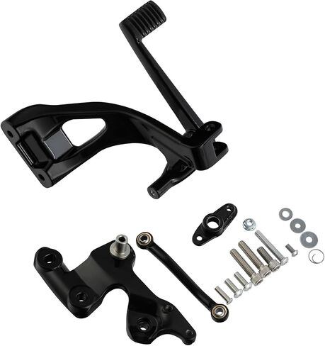 TCT-MOTORPARTS أسود لامع للتحكم في منتصف جانب الفرامل مناسب لدراجة Harley Fat Bob Sport Glide Fat Bob FLSB FXFB FXFBS 2018-Later 2019 in Kuwait