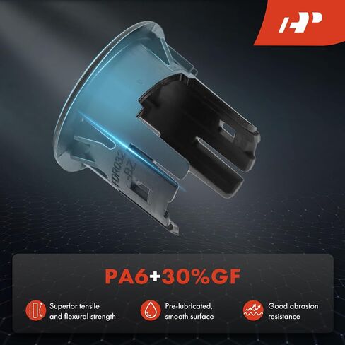 A-Premium Rear Outer Left Side Parking Assist Sensor Retainer Bezels Compatible with Ford Models - Ranger 2019 2020 2021 2022 2023 in Saudi Arabia