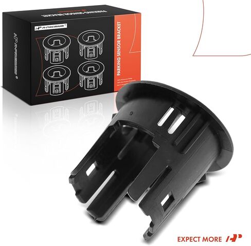 A-Premium Rear Outer Left Side Parking Assist Sensor Retainer Bezels Compatible with Ford Models - Ranger 2019 2020 2021 2022 2023 in Saudi Arabia