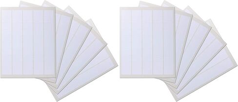 Waterproof Essential Oil Labels, 250 Rectangles, 1.5x1 Inches, Oil Proof, Highly Durable Blank Stickers in Saudi Arabia