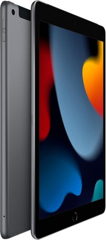 Apple 2021 iPad 9th Gen (10.2 بوصة، Wi-Fi + Cellular، 64 جيجابايت) رمادي فضائي (تم تجديد Premium) in Saudi Arabia
