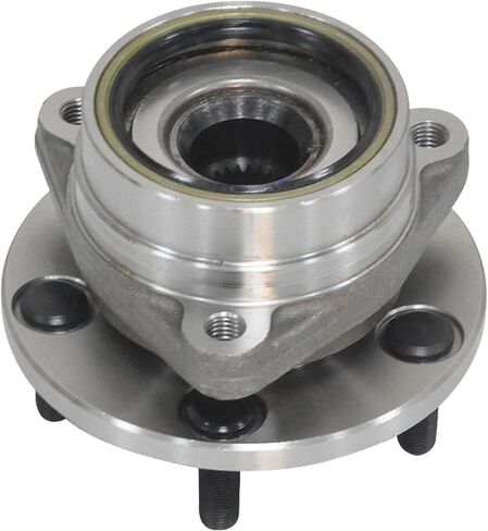 IRONTEK Wheel Bearing and Hub Assembly 513107 Front Compatible for Jeep 1984-1989 Cherokee/ 1986-1989 Comanche/ 1984-1989 Wagoneer/ 1987-1989 Wrangler 4WD 5 Lugs 2PCS in Saudi Arabia