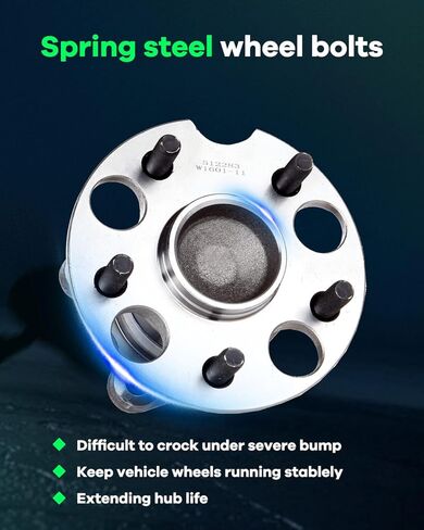SCITOO 512283 Wheel Hubs Rear Right Compatible With 2006-2008 For Lexus RX400h 2007-2009 For Lexus RX350 2004-2006 For Lexus RX330 2004-2007 For Toyota Highfor Lander 512283 W/ABS in Saudi Arabia