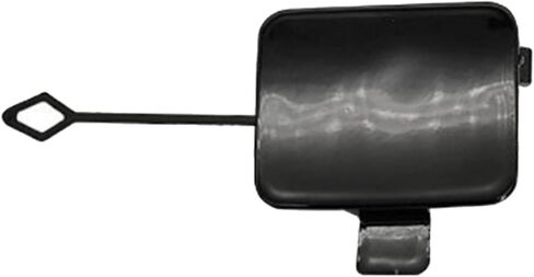 Car Front Bumper Tow Hook Eye Cover Cap Painted 51117167575 Car Accessories, Compatible for BMW 3 Series E90 2005-2008(White) in Saudi Arabia