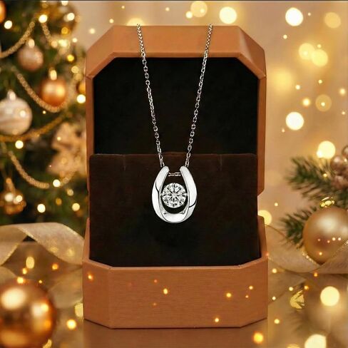 ARINZA Waterdrop Necklace for Women Sterling Silver Dancing Diamond Cubic Zirconia,18+2 inch Chain, Anniversary Birthday Valentine’s Day Gift for Women Mom/Wife/Sister in Kuwait