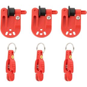 YUNNLEZT 6Pcs Heavy Tension Snap Release Clip Planer Board Release Clips for Offshore Fishing Tackles Trolling Downrigger Clips