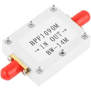 1090MHz Band Pass Filter, Saw Band Pass Filter 1 PCS 1090MHz ADS-B Aeronautical Bandwidth 14MHz SMA Interface Band-Pass Filter in Kuwait