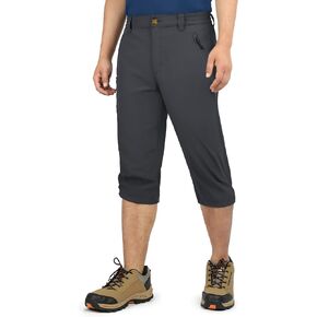Outdoor Ventures Men's Quick Dry Capri Pants Lightweight Stretch 3/4 Capri Shorts for Hiking Golf Athletic Casual