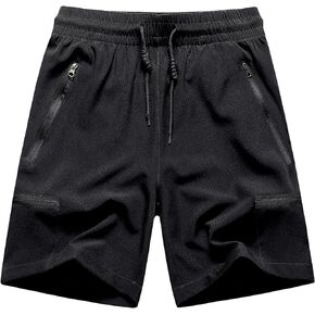 Pursky Men's Cargo Hiking Shorts Quick Dry Lightweight Golf Athletic Big Tall
