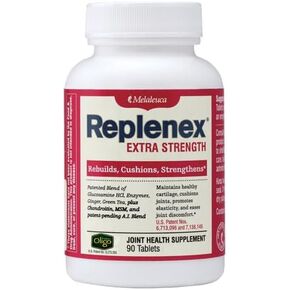 Melaleuca Replenex Rebuilds Joint Health. Glucosamine. Calcium. (90 Tablets)