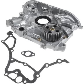 A-Premium Standard Volume Oil Pump with Gasket Compatible with Toyota RAV4 1996-2000, Celica 1996-1999, 2.0L 2.2L, Replace# 1510074050