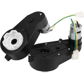 2Pcs 24V Powered Wheels Motor Upgrade Gearbox 24v RS555 40000RPM Upgrade Motor Engine for Electric Ride On, Jeep, Kid Trax, AVT, UVT