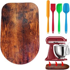 Wooden Mixer Slider Compatible with KitchenAid 4.5&5 Quart Tilt-Head Stand Mixer