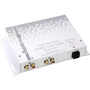 Audio Detection Device w/ 12V Trigger Outputs & Expansion Relay by BobWire, Model AAT1 - High Sensitivity - Add a 12V Trigger to Any Audio System! (Compatible with Echo Link, Wiim Mini etc.)