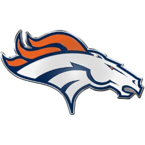Denver Broncos Color Auto Emblem