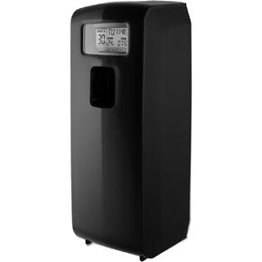 Programmable Commercial Air Freshener for Businesses or Home, White LCD Automatic Bathroom Air Freshener Spray Dispenser- Schedule by Day, Time Period, Spray Frequency- Plus Days to Refill Countdown
