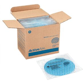 ActiveAire Low-Splash Deodorizer Urinal Screen by GP PRO (Georgia-Pacific), Coastal Breeze, 48260, 12 Screens Per Case