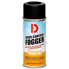 Big D 374 Odor Control Fogger, Mango Bay Fragrance, 5 oz (Pack of 12) - Kills odors from fire, flood, decomposition, skunk, cigarettes, musty smells - Ideal for use in cars, property management, hotels